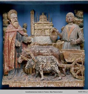 Szenen aus dem Leben des Heiligen Julius : Der Heilige Julius zähmt einen Wolf