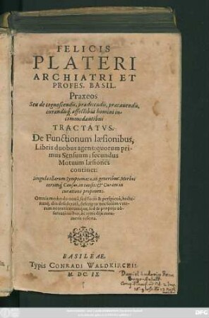 [1]: De Functionum laesionibus ...