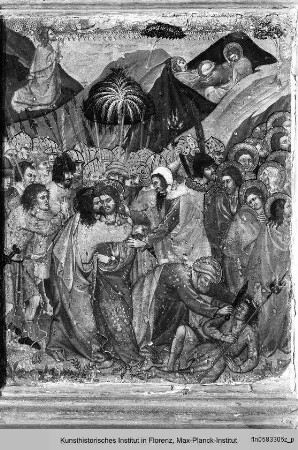 Polyptychon : Passion Christi : Judaskuss
