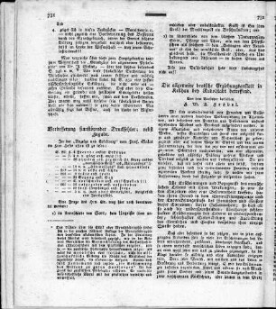 Verbesserung sinnstörender Druckfehler; nebst Zugabe (ISIS 1822, Heft 3)
