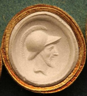 Männlicher, Kopf vielleicht Menelaus (Daktyliothek, Supplement)