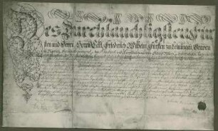 Lehrbrief eines Kochs, 1783. Vergleich EII005
