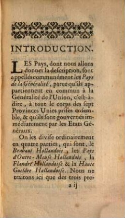 Description abrégé ... du Brabant Hollandois