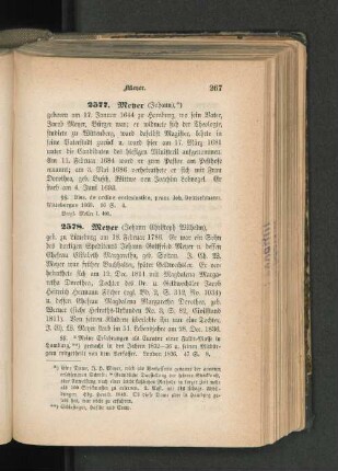 2577. Meyer (Johann), *)