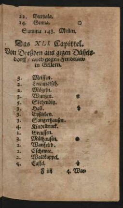 Das XLI. Capittel. - Das L. Capittel.