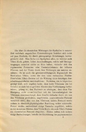 Über Fermentausscheidung von Vibrio Koch : (Koch'scher Kommabacillus der Cholera asiatica) und Vibrio Proteus (Finker-Prior'scher Kommabacillus der Cholera nostras). Inaugural-Dissertation