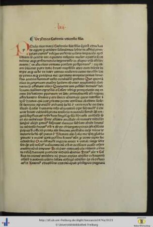 De Porcia Cathonis vticensis filia