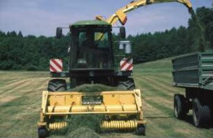 Fotografie: Ernteverfahren, Parallelverfahren, Grassilage, Pickup