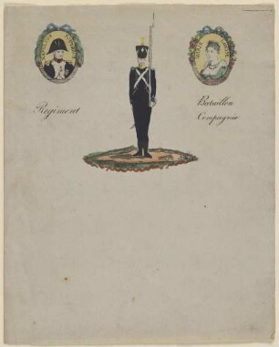 Doppelbildnis des Napoleon und der Marie Louise