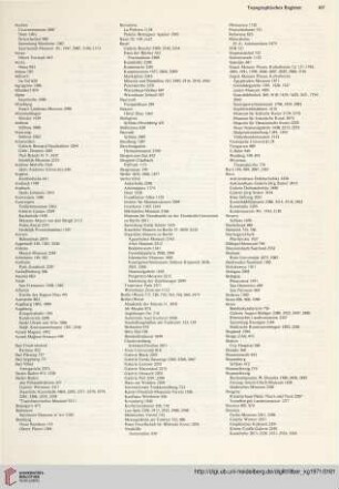 Topographisches Register