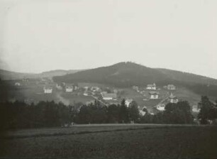 Ortsteilansicht mit Spitzberg