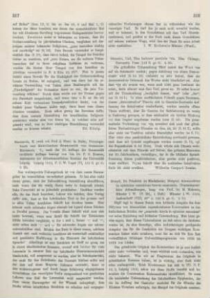 517-518 [Rezension] Übungsbuch zur hebräischen Grammatik von Gesenius-Kautzsch