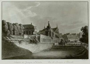 Ansicht des Zwingers zu Dresden