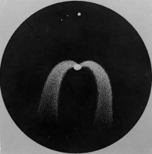 Koma des Johannesburger Kometen nach Archenhold, Januar 1910 : Technikgeschichte | Astronomie | Kometen | Kometen