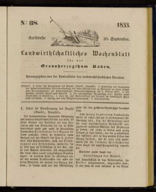 No 38. 20. September. 1833