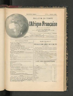 No. 7. Juillet