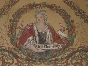 Wandbild: "Christiane Eberhardine (gest. 1727)"