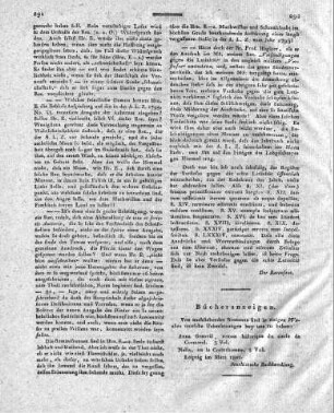 Bücheranzeigen.