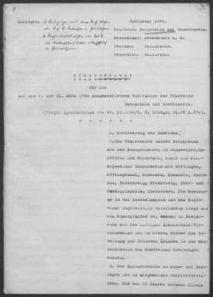Neckarsulm mit Binswangen, Dahenfeld, Erlenbach und Gundelsheim: Pfarrbericht 1936