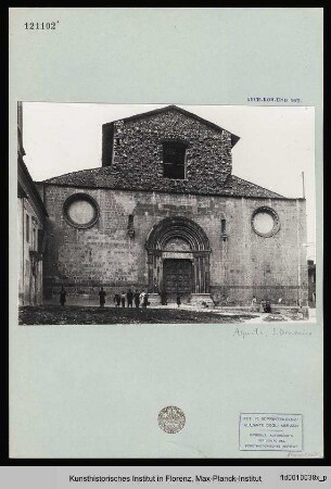 San Domenico, Aquila, L'
