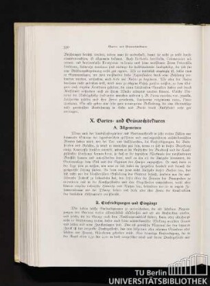 B. Einfriedigungen und Eingänge