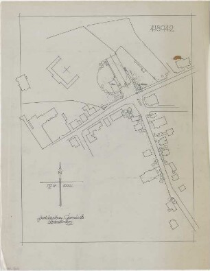 Döllgast, Hans; Garmisch - Partenkirchen; Festsaalbau - Lageplan