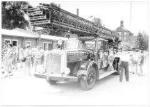 Feuerwehr-Leiterwagen