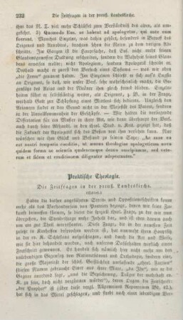 232-264 Praktische Theologie