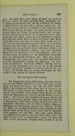 Das Königreich Würtemberg