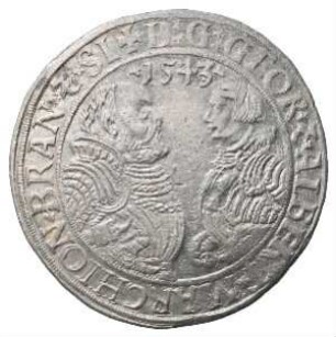 Fundmünze, Taler, 1543
