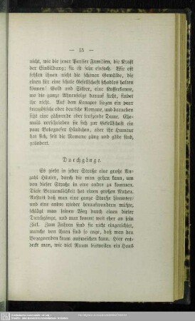 Durchgänge