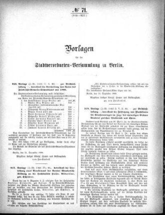 No. 71 (916-922), 31. Dezember 1886