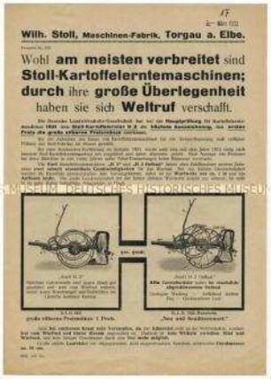 Kartoffelerntemaschine Modell H2