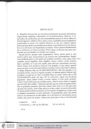 Lectio XLIV