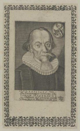 Bildnis des Iohan Heermannus