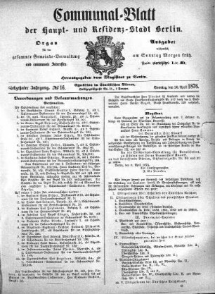 1876,16: No. 16, 16. April 1876