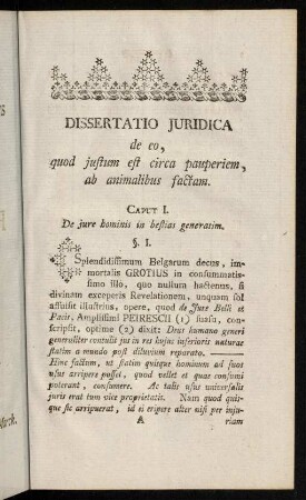 1-40, Caput I.