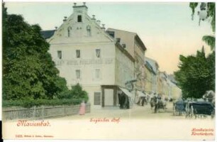 Marienbad. Hotel Englischer Hof