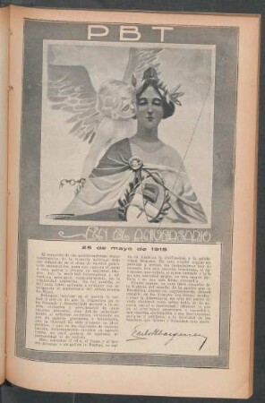 25 de Mayo de 1915 : En el aniversario