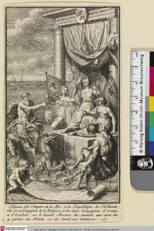Neptune ôfre l'Empire de la Mer, a la Republique de Hollande