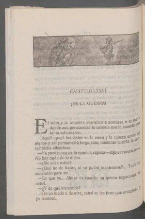 Capítulo LXXVI - ¡Es la guerra!