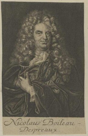 Bildnis des Nicolaus Boileau-Despreaux