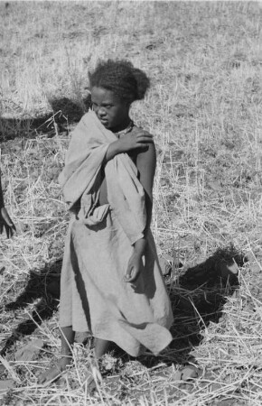 Aufnahme einer Frau : Aufnahme einer Frau der Oromo.