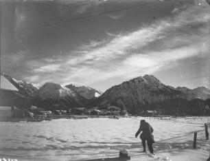 Unbekannter Ort. Seefeld?, Ortsansicht