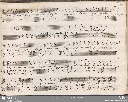 Aria: In mezzo ai rai del di