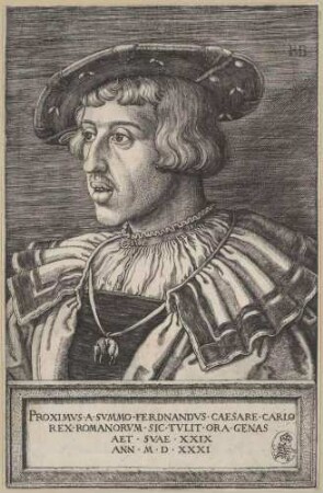 Bildnis Ferdinand I. (1503-1564), Kaiser des Heiligen Römischen Reiches