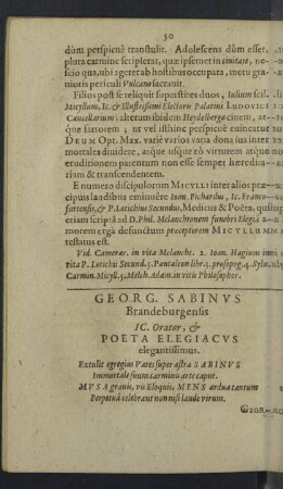 Georg Sabinus