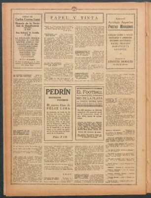 "Los poemas de la montaña y horas de intimidad", poesías por Ricardo Tudela