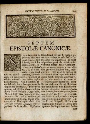 Septem Epistolae Canonicae