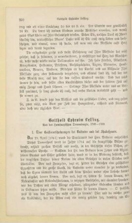 Gotthold Ephraim Lessing